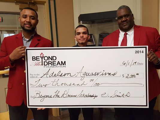 Kappa Alpha Psi and Beyond The Dream Foundation Award City High School Students