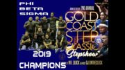 Phi Beta Sigma 2019 Gold Coast Step Champions